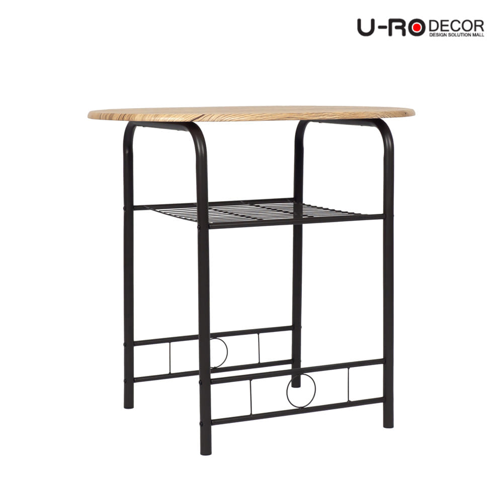 ชุดโต๊ะทานข้าว 2 ที่นั่ง U-RO DECOR CHERRY 000002192  สีน้ำตาล