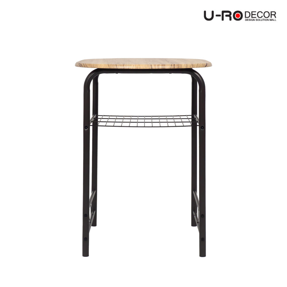 ชุดโต๊ะทานข้าว 2 ที่นั่ง U-RO DECOR CHERRY 000002192  สีน้ำตาล