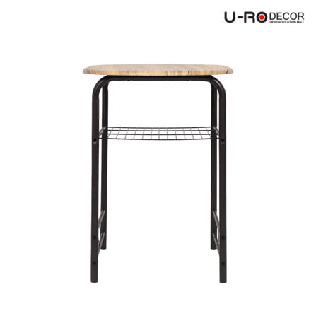 ชุดโต๊ะทานข้าว 2 ที่นั่ง U-RO DECOR CHERRY 000002192  สีน้ำตาล_5