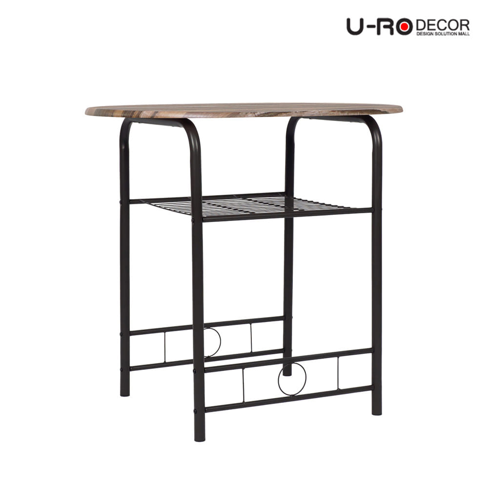 ชุดโต๊ะทานข้าว 2 ที่นั่ง U-RO DECOR CHERRY 000002194 สีน้ำตาล