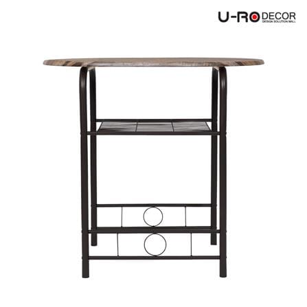 ชุดโต๊ะทานข้าว 2 ที่นั่ง U-RODECOR CHERRY 000002194 สีน้ำตาล_6