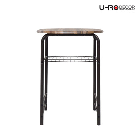 ชุดโต๊ะทานข้าว 2 ที่นั่ง U-RO DECOR CHERRY 000002194 สีน้ำตาล_8