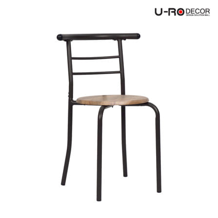 ชุดโต๊ะทานข้าว 2 ที่นั่ง U-RO DECOR CHERRY 000002194 สีน้ำตาล_12