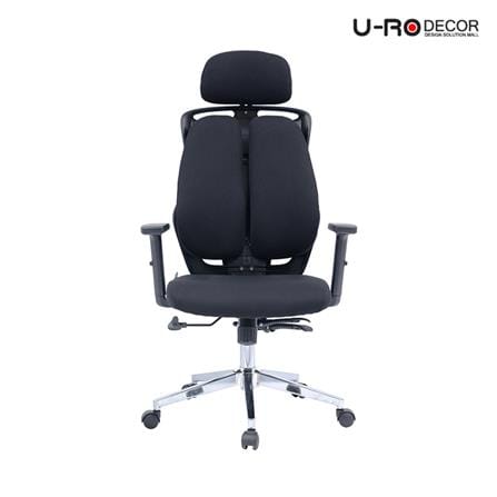 เก้าอี้สำนักงาน U-RODECOR ERIKA สีดำ_1