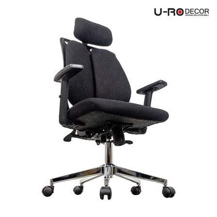 เก้าอี้สำนักงาน U-RODECOR ERIKA สีดำ_4
