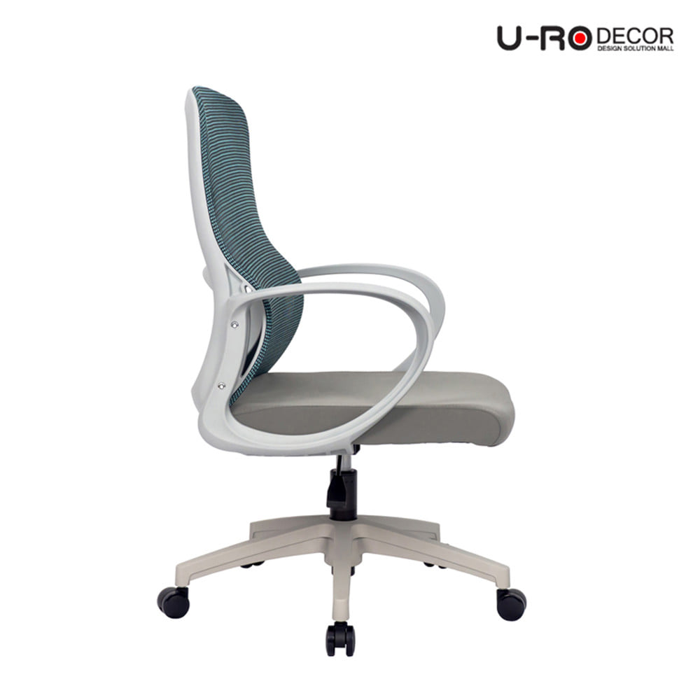 เก้าอี้สำนักงาน U-RO DECOR NAILA สีเทา