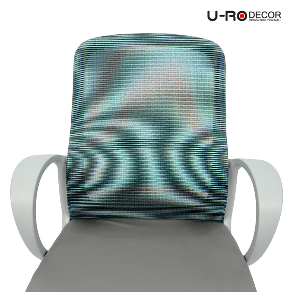 เก้าอี้สำนักงาน U-RO DECOR NAILA สีเทา