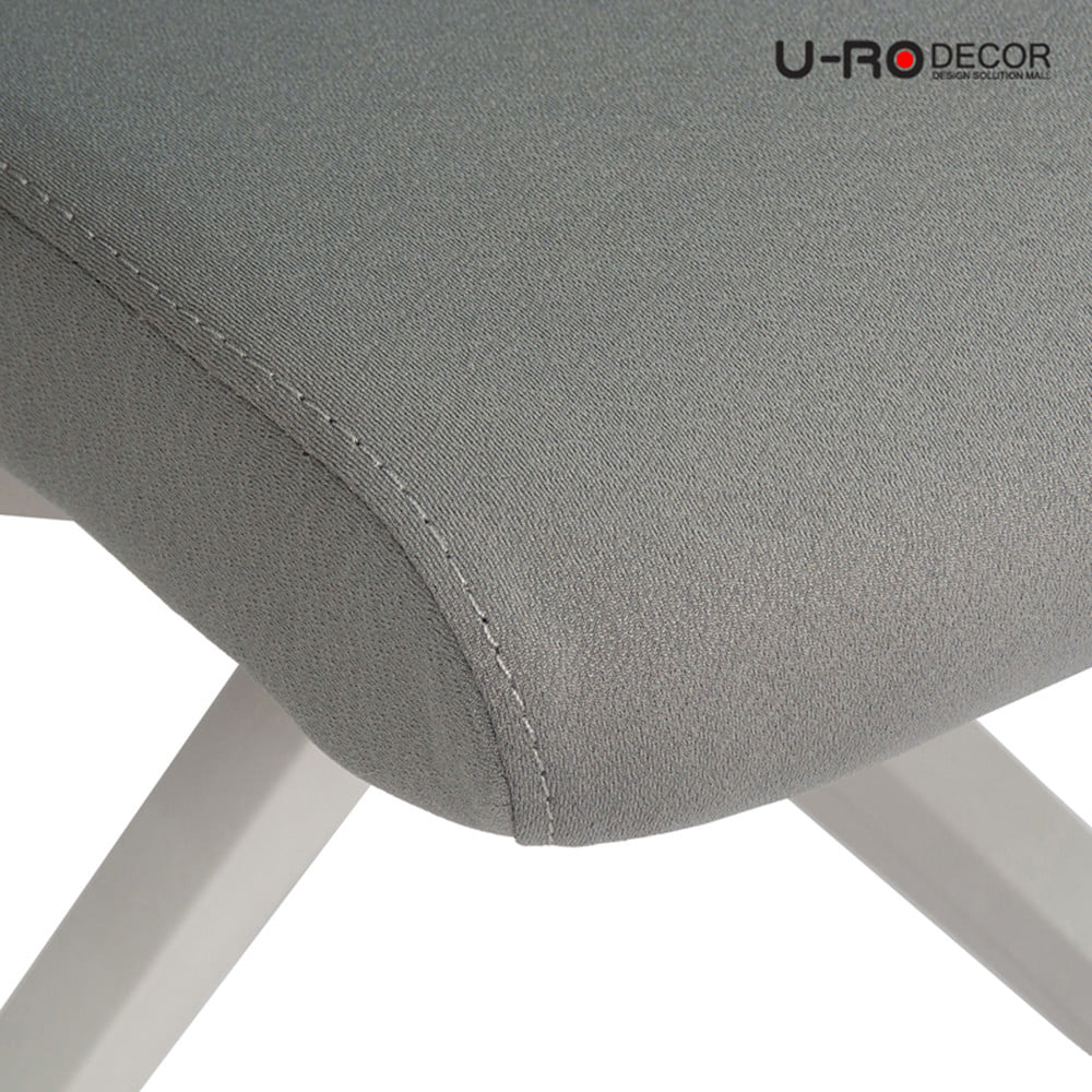 เก้าอี้สำนักงาน U-RO DECOR NAILA สีเทา