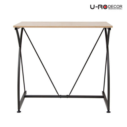 โต๊ะทำงานไม้ U-RO DECOR BONUS 80 ซม. สีโอ๊ค_1