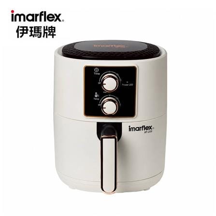 หม้อทอด IMARFLEX AF-206 4 ลิตร สีขาว_0
