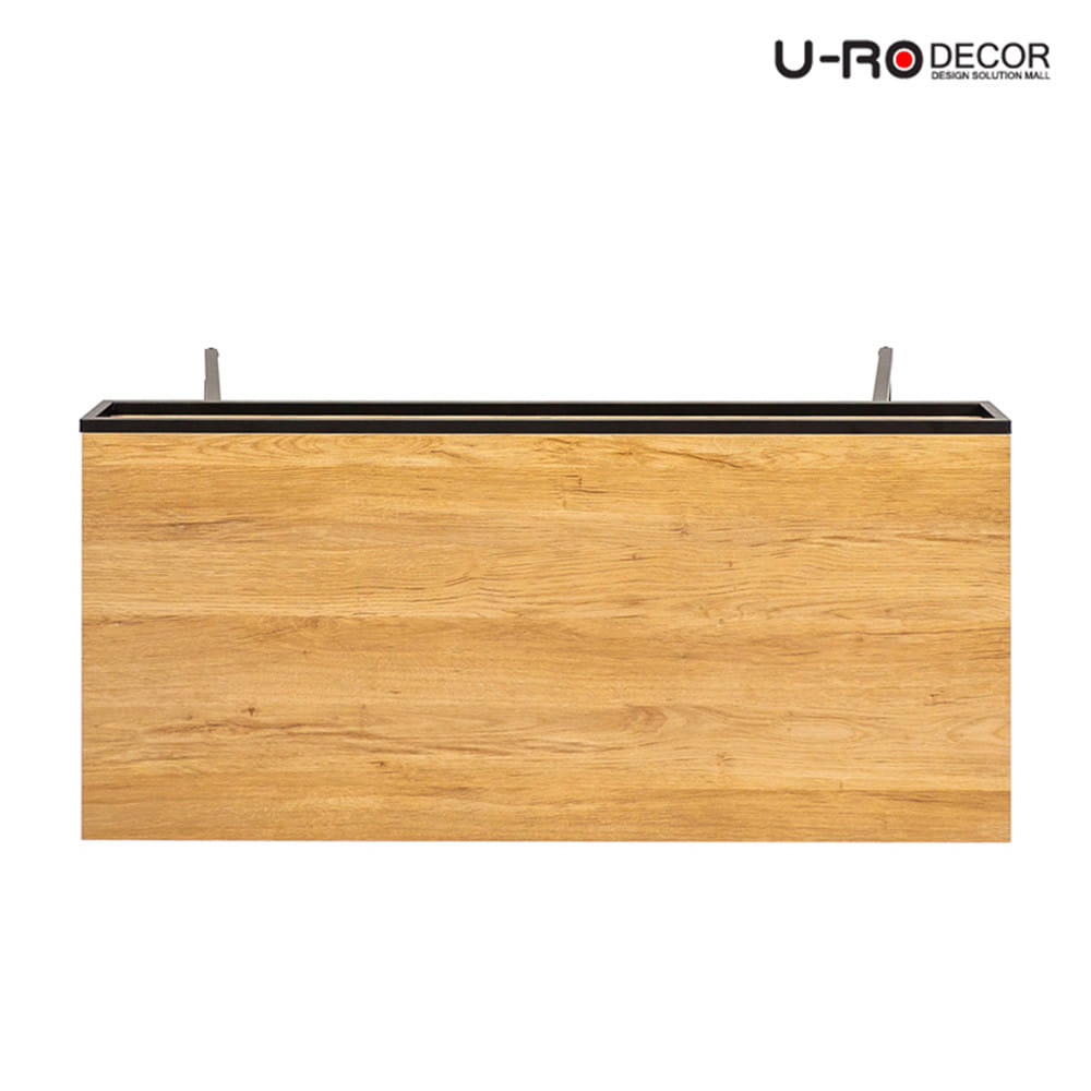 โต๊ะทำงานไม้ U-RO DECOR BRUNO 110 ซม. สีโอ๊ค