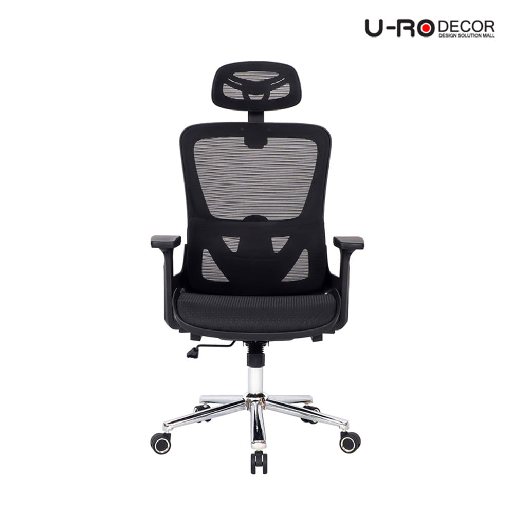 เก้าอี้สำนักงาน U-RO DECOR MICHAEL สีดำ