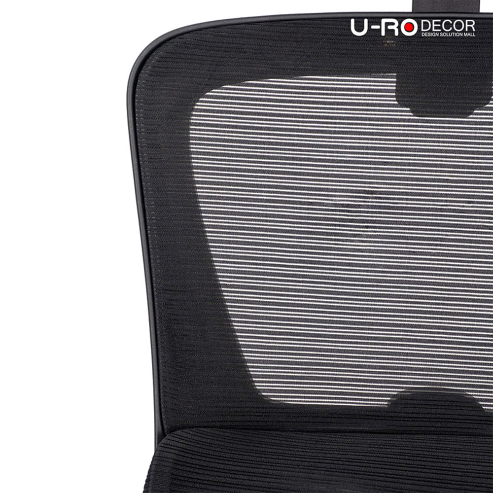 เก้าอี้สำนักงาน U-RO DECOR MICHAEL สีดำ