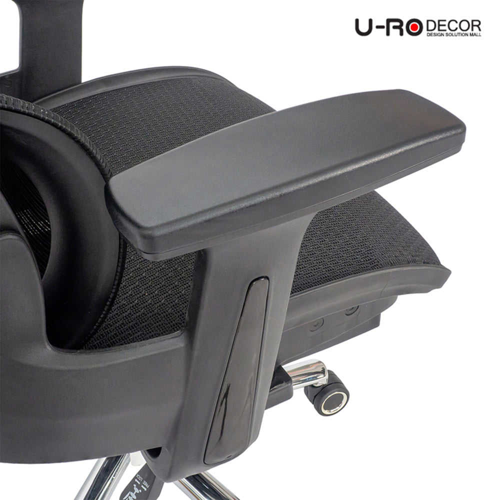เก้าอี้สำนักงาน U-RO DECOR MICHAEL สีดำ
