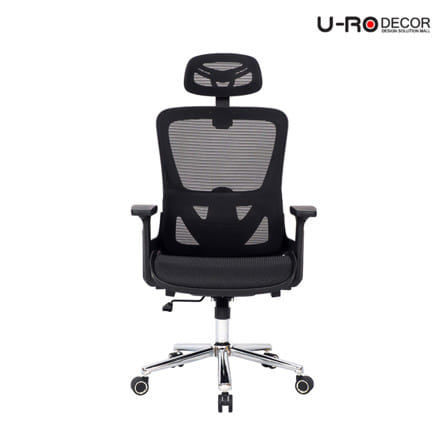 เก้าอี้สำนักงาน U-RO DECOR MICHAEL สีดำ_1