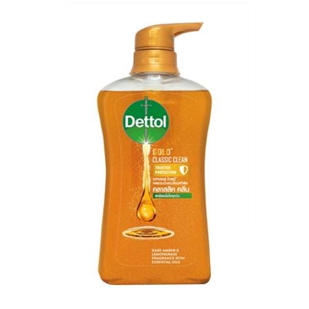 เจลอาบน้ำ DETTOL โกลด์ คลาสสิค คลีน 480 มล._0