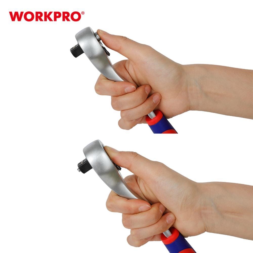 ด้ามฟรี หุ้มยาง WORKPRO 45 ฟัน 1/2 นิ้ว