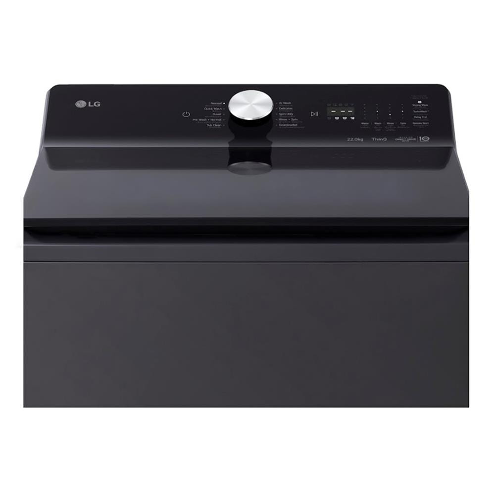 เครื่องซักผ้าฝาบน LG TX2522DT5G 22 กก. 800 RPM อินเวอร์เตอร์ สีดำ