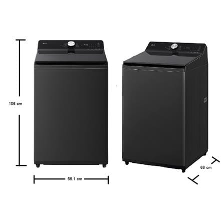 เครื่องซักผ้าฝาบน LG TX2520DT5O 20 กก. 800 RPM อินเวอร์เตอร์ สีดำ_7