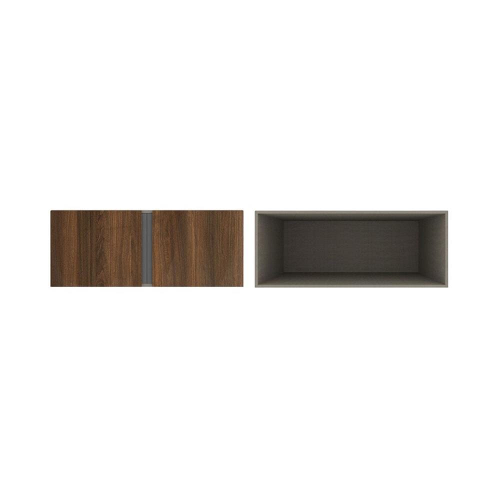 ตู้เสื้อผ้า 2 บานเปิด KONCEPT BLOX 59061621 100 ซม. สีเลกาโต้
