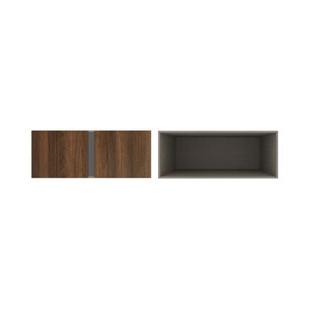 ตู้เสื้อผ้า 2 บานเปิด KONCEPT BLOX 59061621 100 ซม. สีเลกาโต้_2