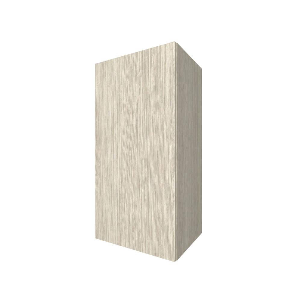 ตู้แขวนเดี่ยวเปิดขวา WPC PARAZZO ENZO บานเพ่ 40x80 ซม. สีไลท์โอ๊ค