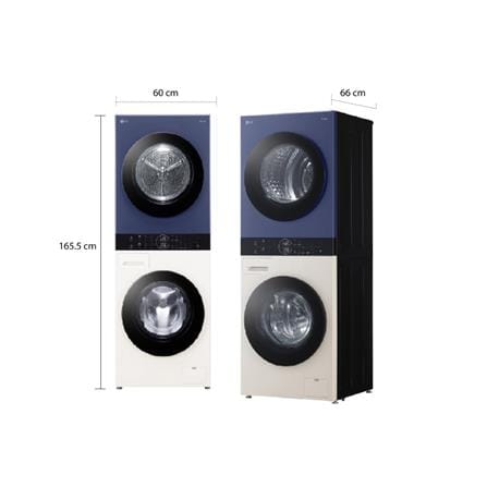 ตู้ซักผ้าและอบผ้า LG WT1410NHEN 14/10 กก. 1400RPM HEAT PUMP อินเวอร์เตอร์ สีกรมท่าเบจ_5
