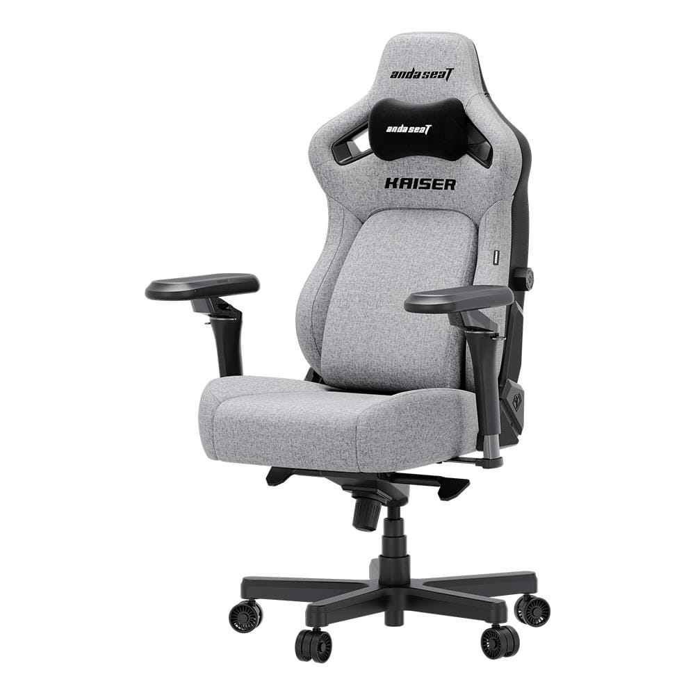 เก้าอี้เกมมิ่ง ANDA SEAT KAISER 4 6D XL LINEN สีเทา