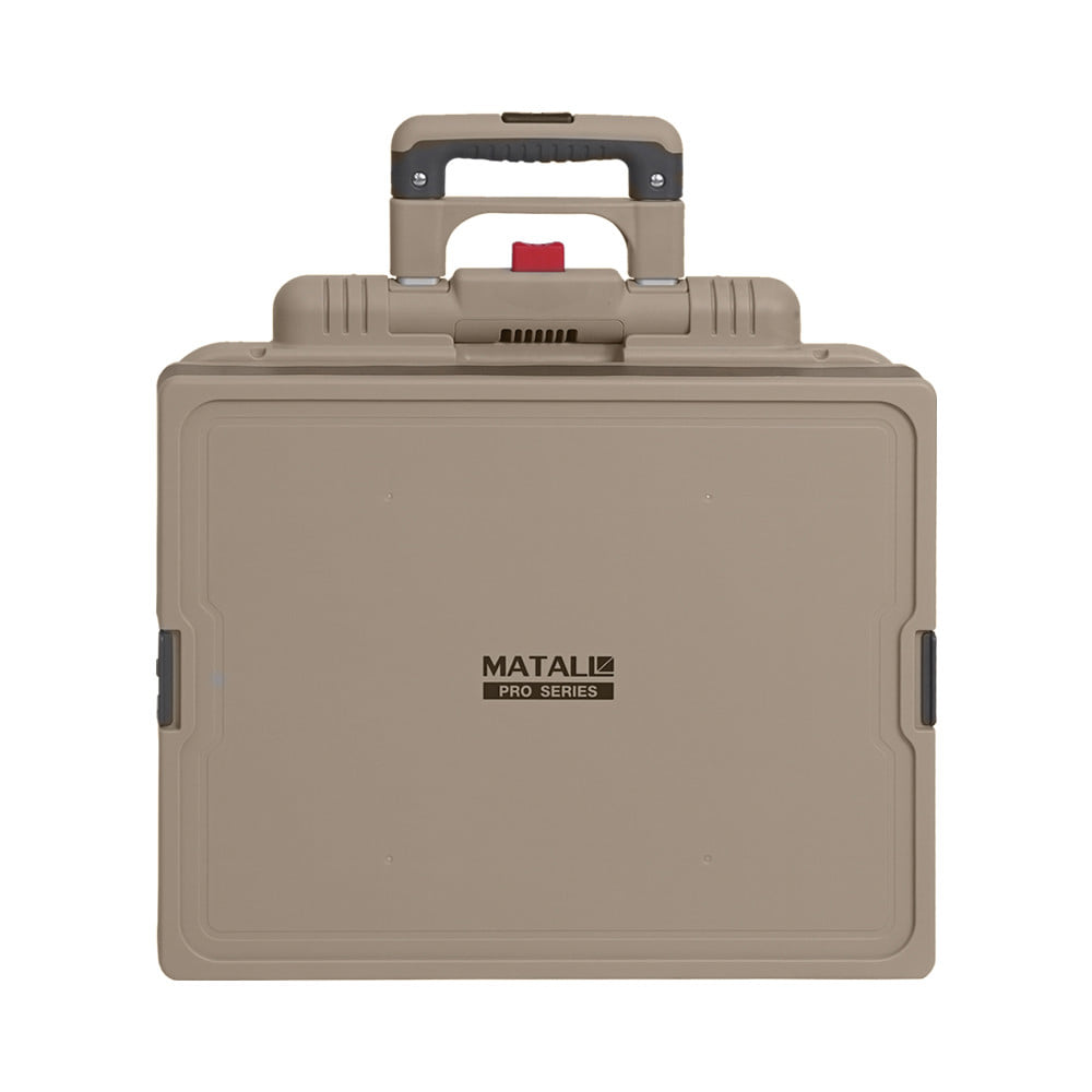 รถเข็นอเนกประสงค์พับได้พร้อมกล่อง MATALL PRO BE SC+02 60 กก. สีเบจ