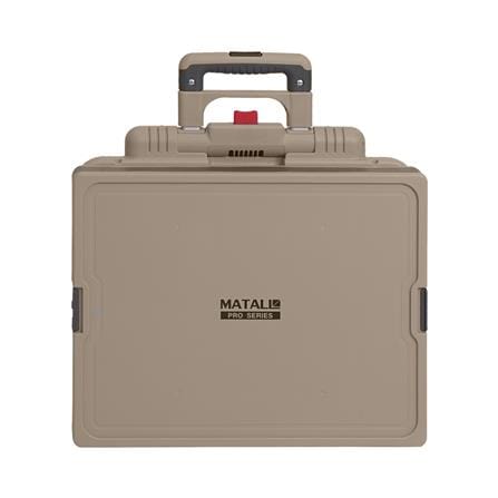 รถเข็นอเนกประสงค์พับได้พร้อมกล่อง MATALL PRO BE SC+02 60 กก. สีเบจ_2