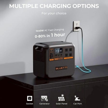 POWER BOX BLUETTI AC180P 1800 วัตต์ สีดำ_2