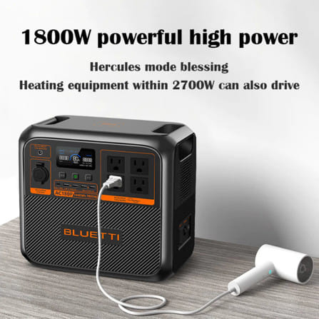 POWER BOX BLUETTI AC180P 1800 วัตต์ สีดำ_9