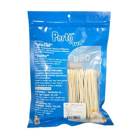 ขนมสุนัข PERTO FLAT BONE 4 นิ้ว_1
