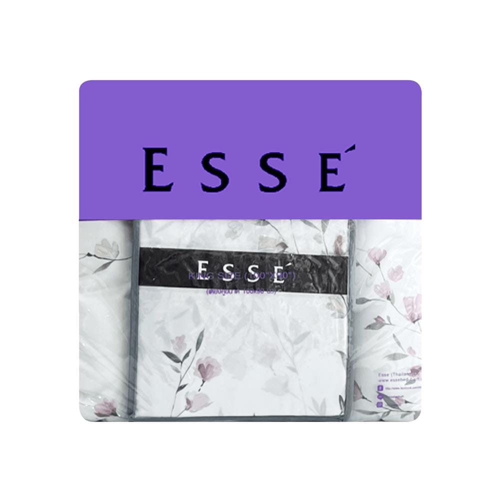 ชุดผ้าปูที่นอน 6 ฟุต (ชุด 6 ชิ้น) ESSE TENCEL 650T 6401
