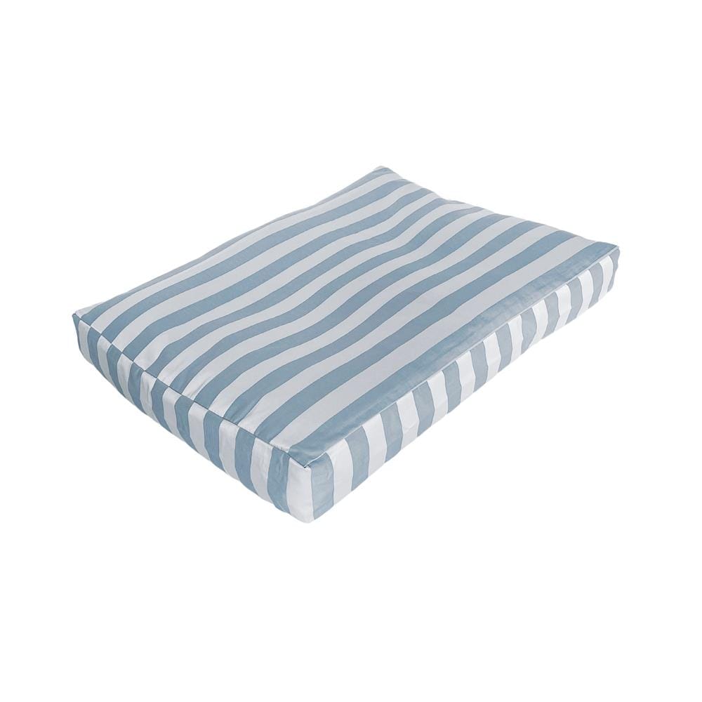เบาะสุนัข พร้อมปลอก BED CARE FOR PET WR MINI ริ้วครีมฟ้า