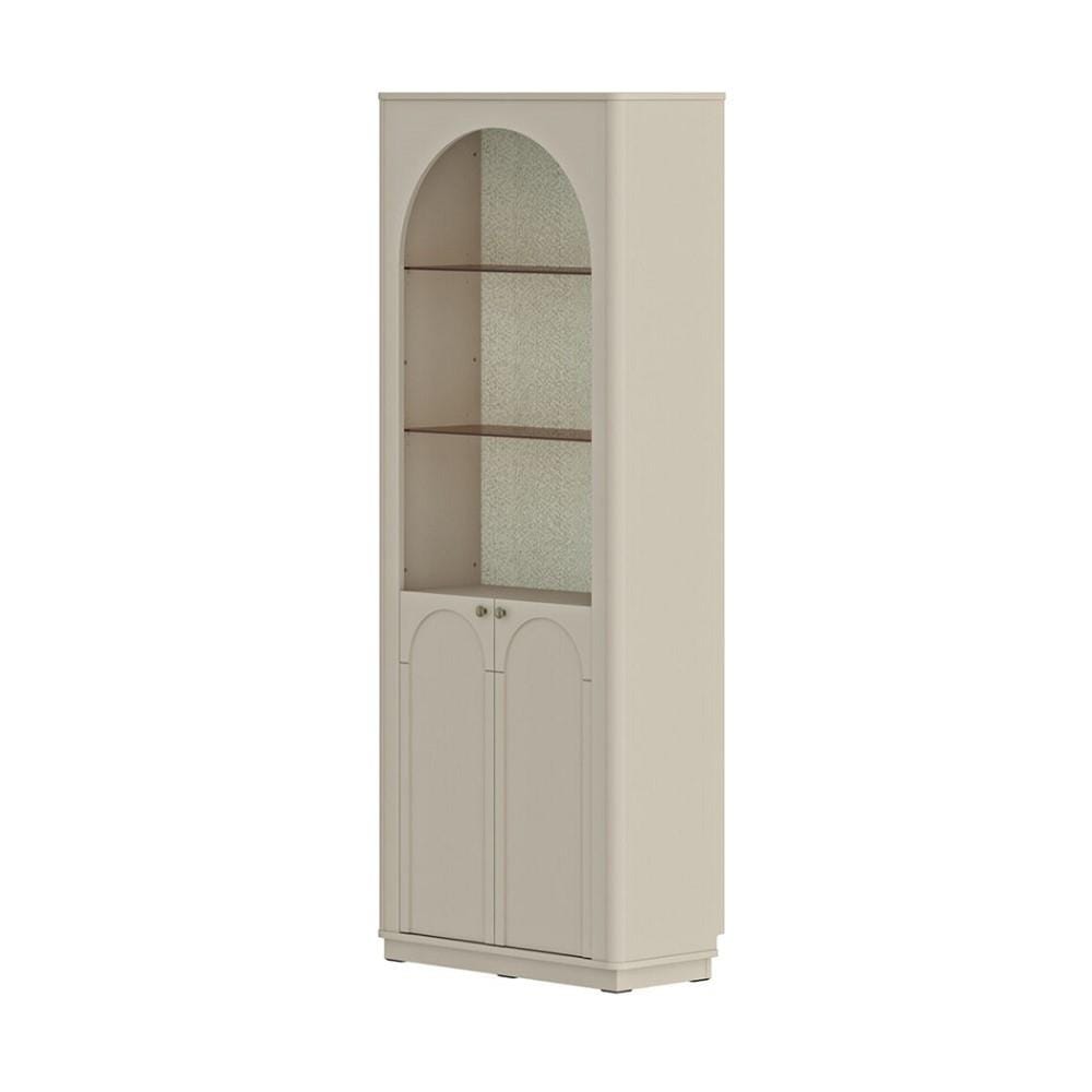 ตู้สูง SB FURNITURE SOLISTA 19243749 80 ซม. สีครีม
