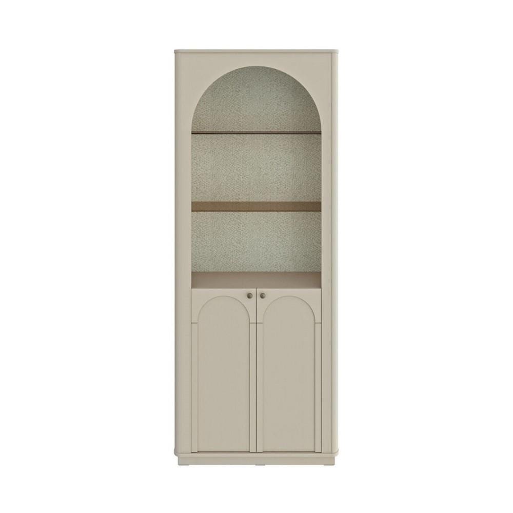 ตู้สูง SB FURNITURE SOLISTA 19243749 80 ซม. สีครีม
