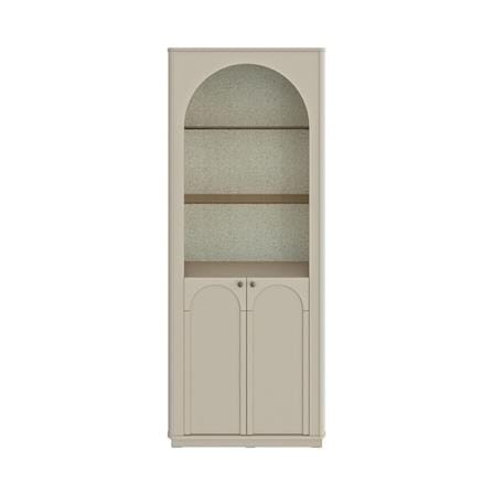 ตู้สูง SB FURNITURE SOLISTA 19243749 80 ซม. สีครีม_1