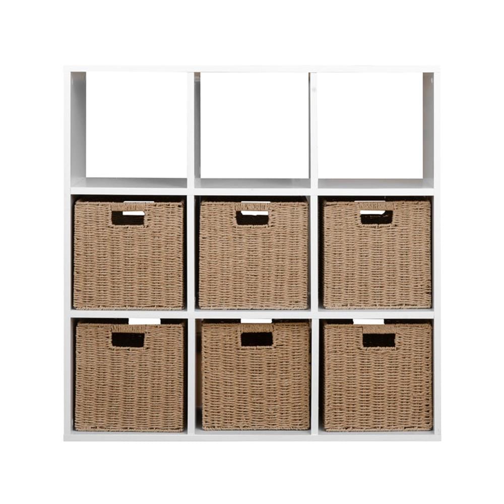 ชั้นวางของโล่ง 9 ช่อง KONCEPT KORA 19231438 97 ซม. สีขาว