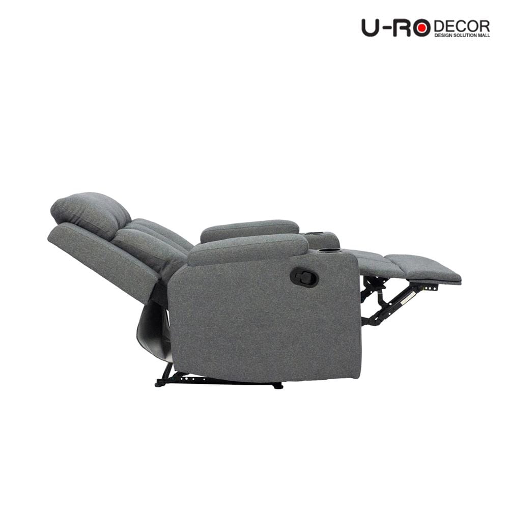 เก้าอี้ปรับนอน U-RODECOR JACOB สีเทาเข้ม