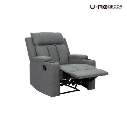 เก้าอี้ปรับนอน U-RODECOR JACOB สีเทาเข้ม_5