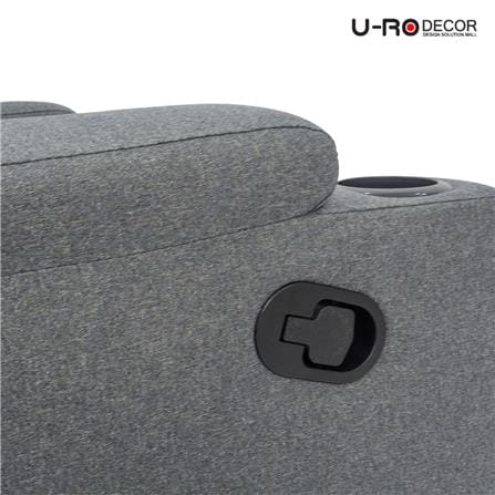 เก้าอี้ปรับนอน U-RODECOR JACOB สีเทาเข้ม_9