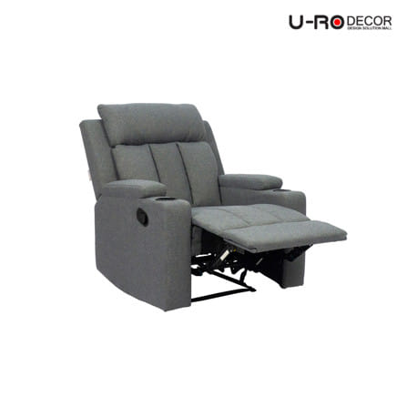 เก้าอี้ปรับนอน U-RO DECOR JACOB สีเทาเข้ม_5