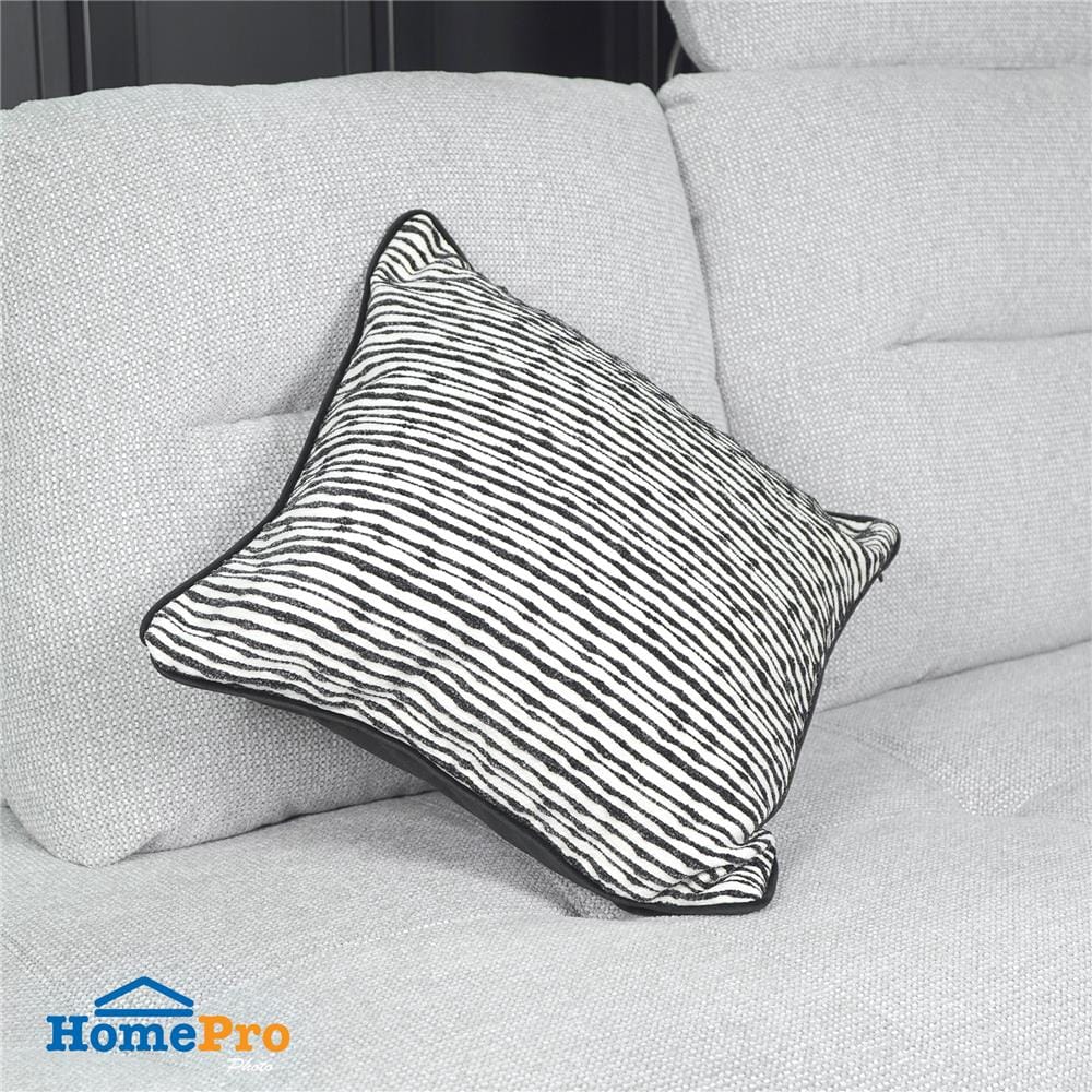 หมอนอิง HOME LIVING STYLE NINLI 18x18 นิ้ว สีดำ