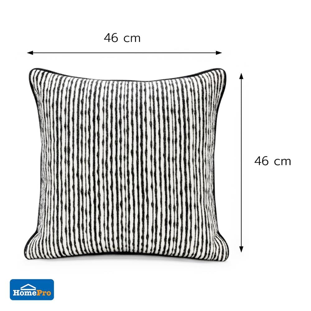 หมอนอิง HOME LIVING STYLE NINLI 18x18 นิ้ว สีดำ