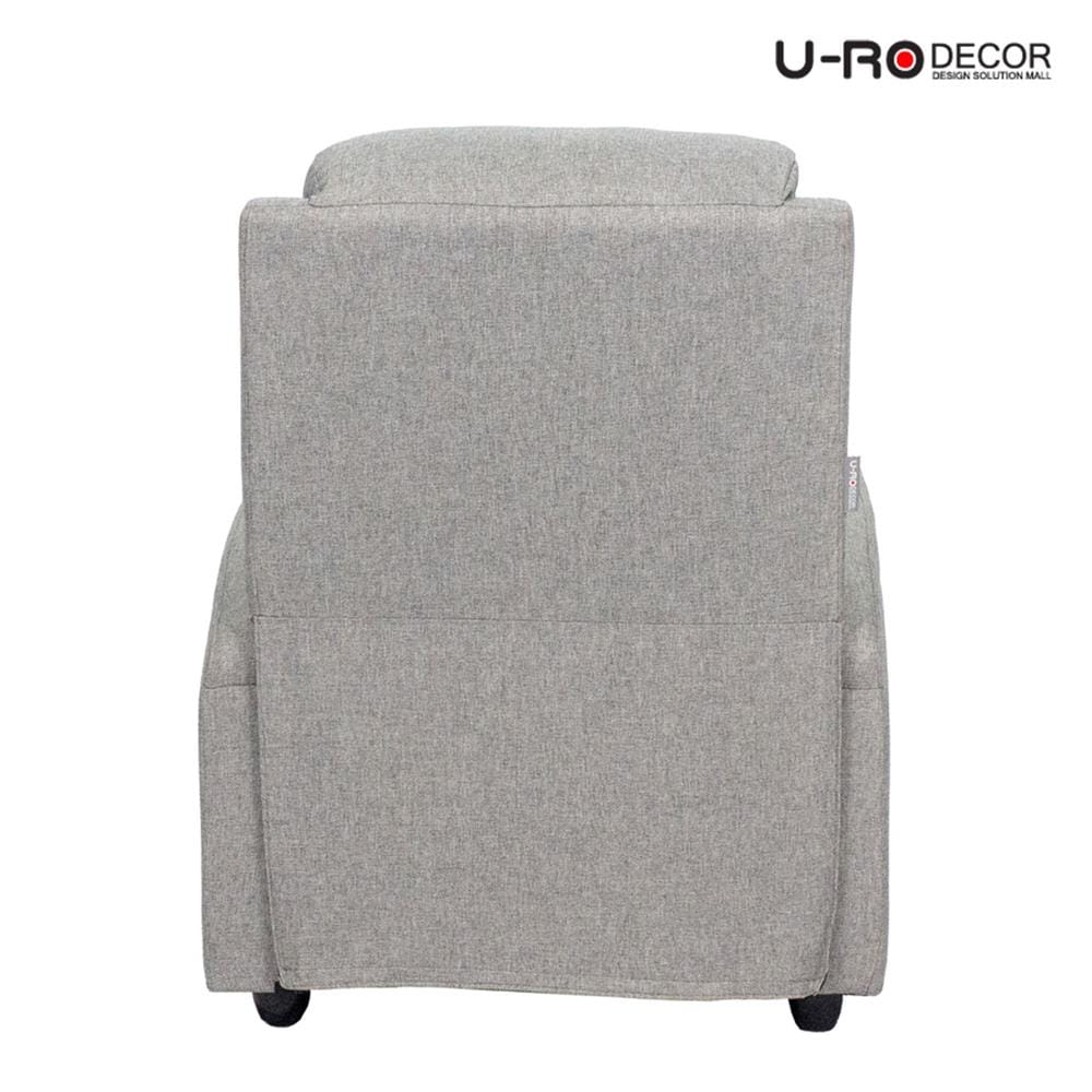เก้าอี้ปรับนอน U-RODECOR JUSTIN สีเทาอ่อน