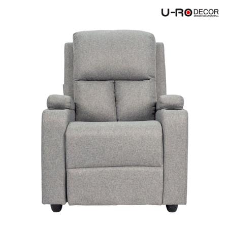 เก้าอี้ปรับนอน U-RODECOR JUSTIN สีเทาอ่อน_1