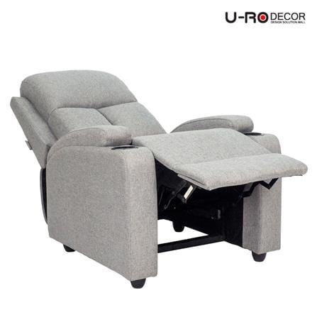 เก้าอี้ปรับนอน U-RODECOR JUSTIN สีเทาอ่อน_6