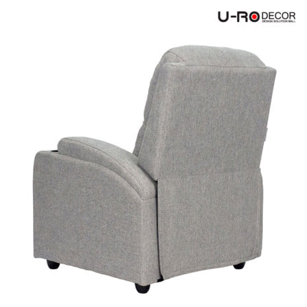 เก้าอี้ปรับนอน U-RO DECOR JUSTIN สีเทาอ่อน_3