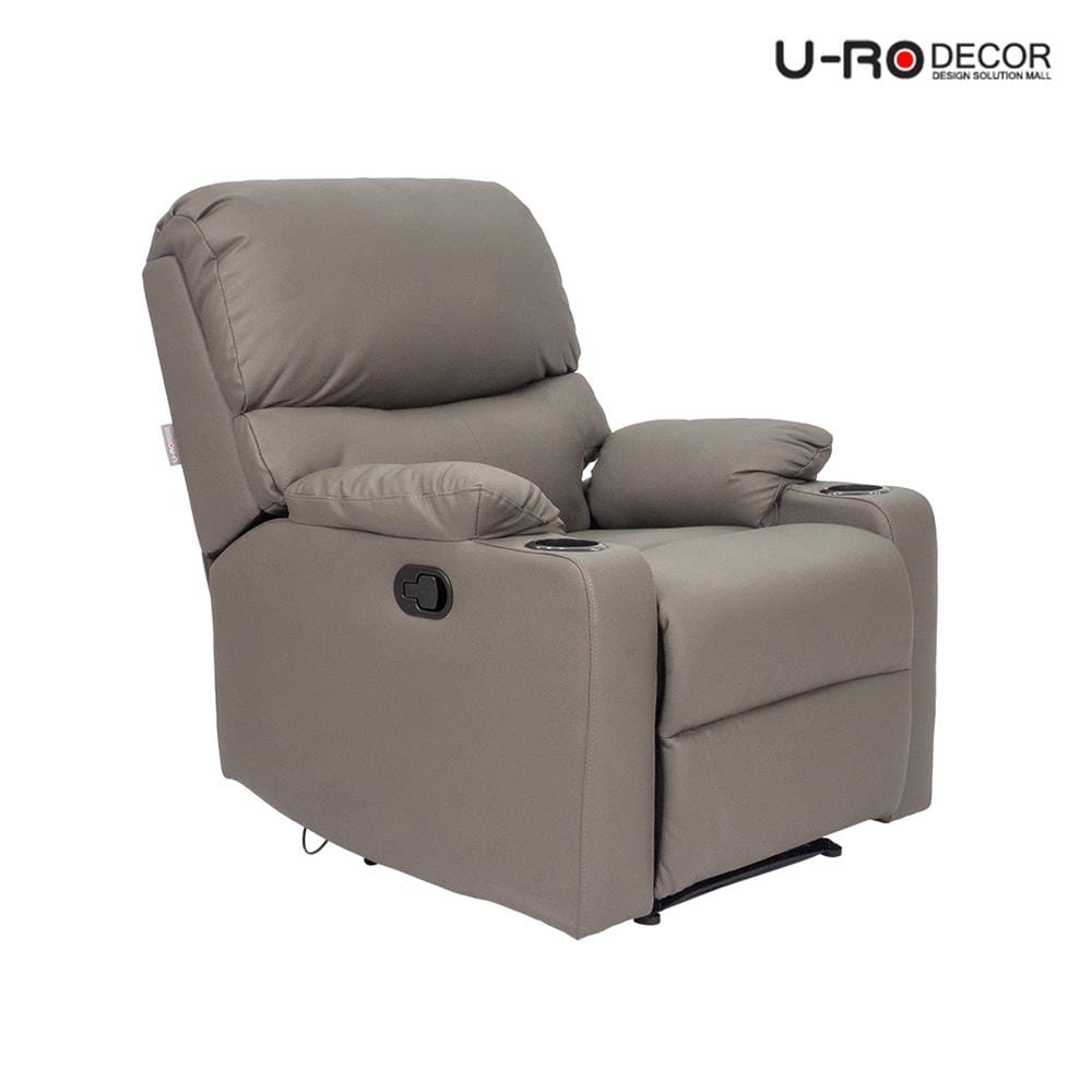 เก้าอี้ปรับนอน U-RODECOR CAIO สีเทาเข้ม
